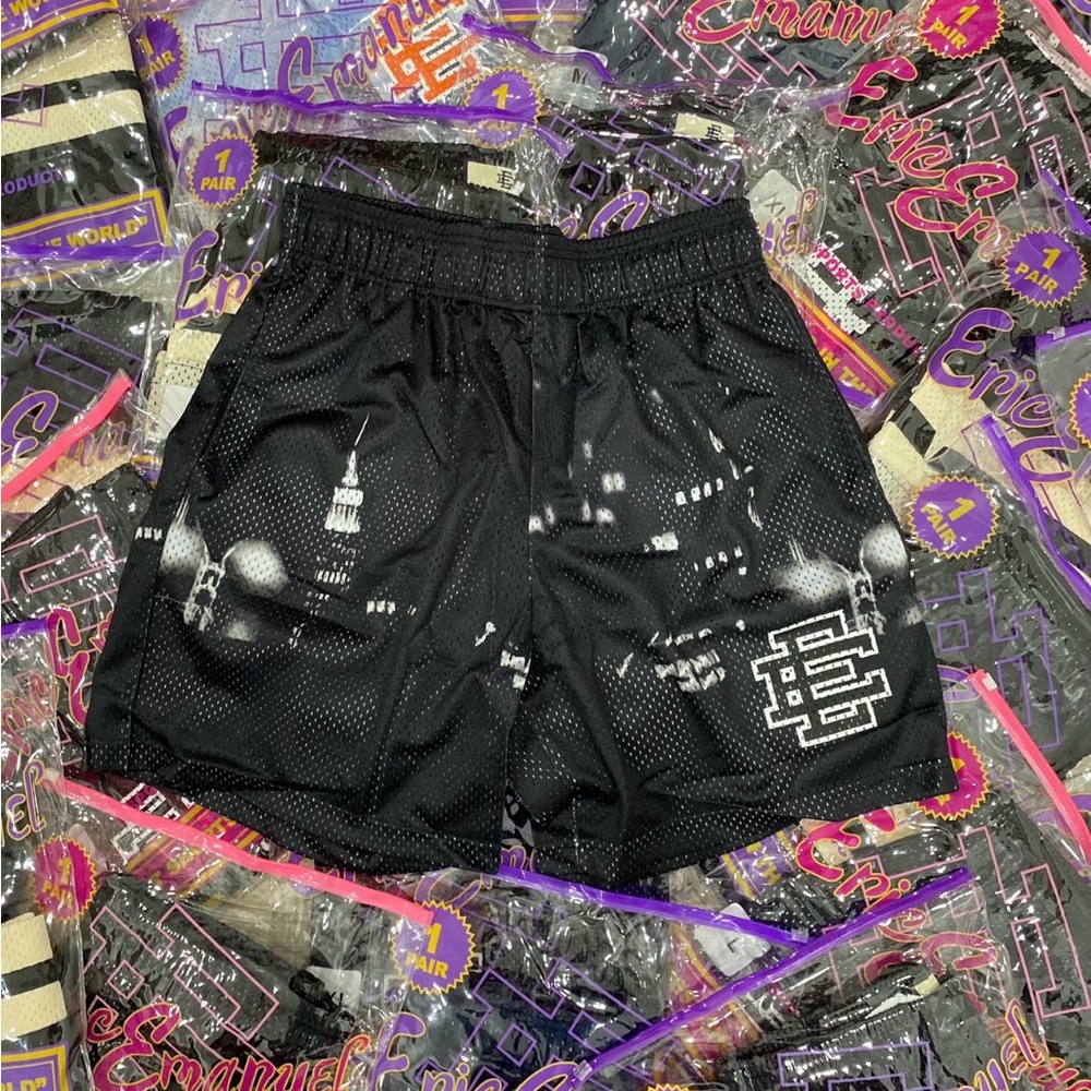 Eric Emanuel Shorts Black Skyline